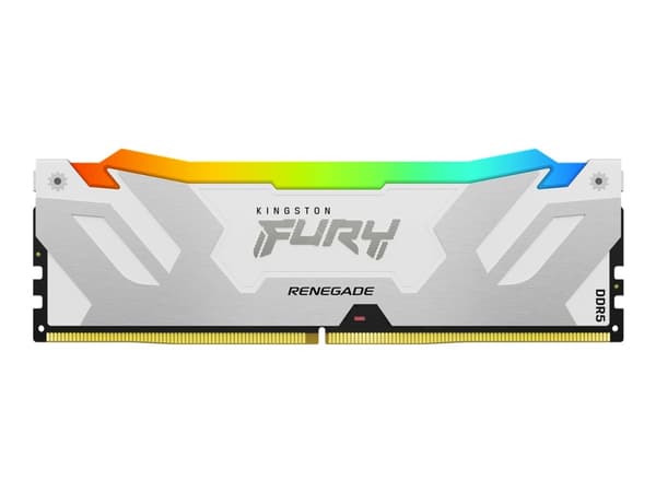 Kingston FURY Renegade - DDR5 - sett - 32 GB: 2 x 16 GB - DIMM 288-pin - 3600 MHz / PC5-57600 - CL38 - 1.45 V - on-die ECC
