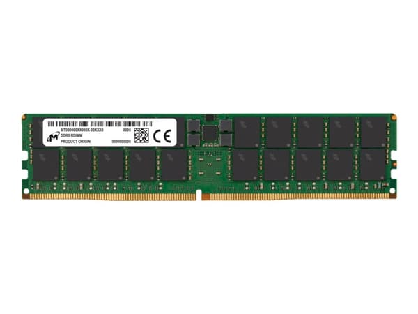Micron - DDR5 - modul - 64 GB - DIMM 288-pin - 4800 MHz / PC5-38400 - CL40 - 1.1 V - registrerad - ECC