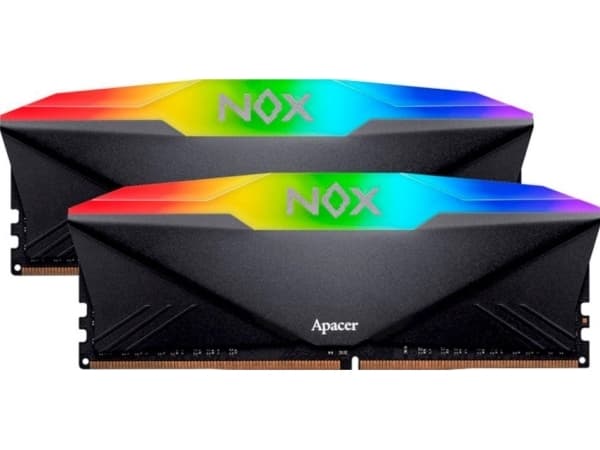 NOX RGB Black 2x16GB DDR4 3200MHZ DIMM AH4U32G32C28YNBAA-2