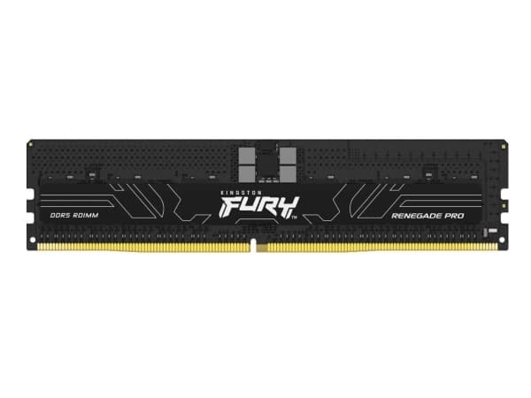 Kingston FURY Renegade Pro - DDR5 - sats - 128 GB: 8 x 16 GB - DIMM 288-pin - 6000 MHz / PC5-48000 - CL32 - 1.35 V - registrerad - on-die ECC - svart