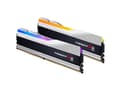 Miniatyrbilde 3 av 5: G.Skill Trident Z5 RGB - DDR5 - sett - 48 GB: 2 x 24 GB - DIMM 288-pin - 8000 MHz / PC5-64000 - CL40 - ikke-bufret - on-die ECC - metallic sølv
