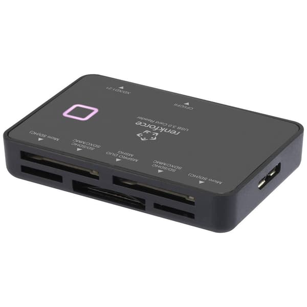Renkforce Extern minneskortläsare Micro USB 3.0 Svart