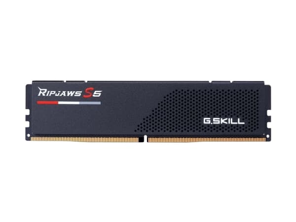 G.Skill Ripjaws S5 - DDR5 - sett - 64 GB: 2 x 32 GB - DIMM 288-pin lav profil - 3000 MHz / PC5-48000 - CL36 - 1.35 V - ikke-bufret - on-die ECC - mat
