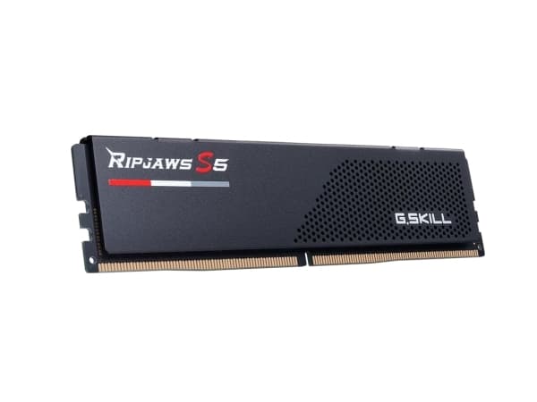 G.Skill Ripjaws S5 - DDR5 - sett - 64 GB: 2 x 32 GB - DIMM 288-pin lav profil - 3000 MHz / PC5-48000 - CL36 - 1.35 V - ikke-bufret - on-die ECC - mat