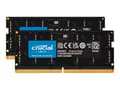 Miniatyrbild 1 av 5: Crucial - DDR5 - sats - 96 GB: 2 x 48 GB - SO DIMM 262-pin - 5600 MHz / PC5-44800 - CL46 - 1.1 V - on-die ECC - svart