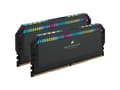 Miniatyrbilde 2 av 5: CORSAIR Dominator Platinum RGB - DDR5 - sett - 64 GB: 2 x 32 GB - DIMM 288-pin - 6000 MHz / PC5-48000 - CL30 - 1.4 V - svart
