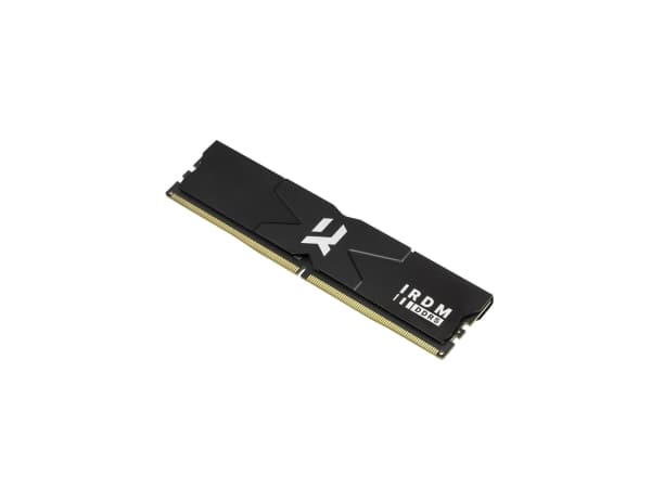 GOODRAM IRDM - DDR5 - sett - 64 GB: 2 x 32 GB - DIMM 288-pin - 6800 MHz / PC5-54400 - CL34 - 1.45 V - ikke-bufret - on-die ECC - svart, sølv