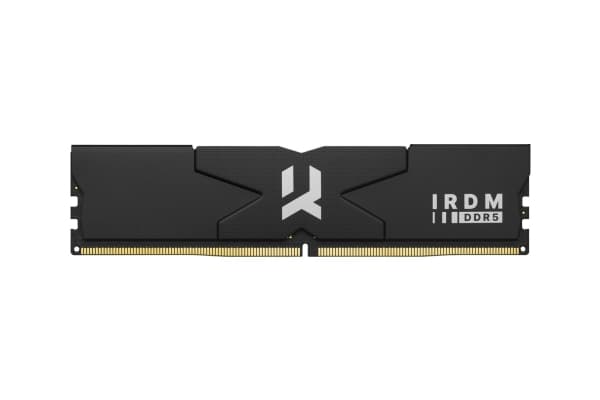 GOODRAM IRDM - DDR5 - sett - 64 GB: 2 x 32 GB - DIMM 288-pin - 6000 MHz / PC5-48000 - CL32 - 1.35 V - ikke-bufret - on-die ECC - svart, sølv