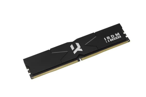 GOODRAM IRDM - DDR5 - sett - 64 GB: 2 x 32 GB - DIMM 288-pin - 6000 MHz / PC5-48000 - CL32 - 1.35 V - ikke-bufret - on-die ECC - svart, sølv