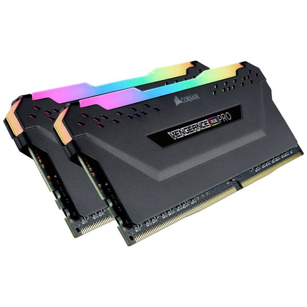 Corsair Vengeance RGB PRO DDR4 Internminne Desktop Kit DDR4 32 GB 2 x 16 GB Non-ECC 3600 MHz 288-polig DIMM CL18-22-22-