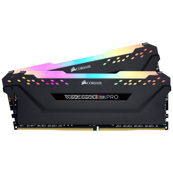 Corsair Vengeance RGB PRO DDR4 Internminne Desktop Kit DDR4 32 GB 2 x 16 GB Non-ECC 3600 MHz 288-polig DIMM CL18-22-22-