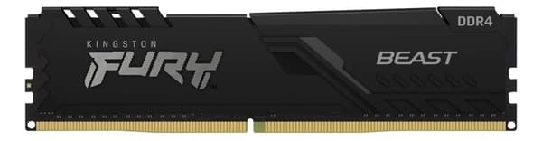 Kingston 32GB 3200MHz DDR4 CL16 DIMM (Kit of 2) 1Gx8 FURY Beast Black
