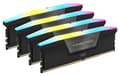 Miniatyrbilde 2 av 5: CORSAIR Vengeance RGB - DDR5 - sett - 128 GB: 4 x 32 GB - DIMM 288-pin - 5600 MHz / PC5-44800 - CL40 - 1.25 V - ikke-bufret - svart