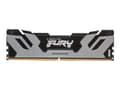 Miniatyrbild 1 av 5: Kingston FURY Renegade - DDR5 - modul - 32 GB - DIMM 288-pin - 3200 MHz / PC5-51200 - CL32 - 1.4 V - ej buffrad - on-die ECC - svart, silver