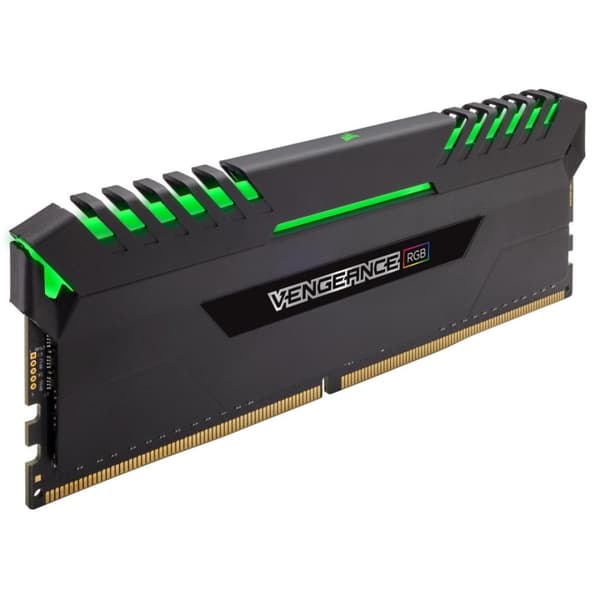 Corsair 16GB (2 x 8 GB) DDR4 2666MHz CL16 Vengeance RGB PRO Black