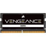 Corsair DDR5, 4800MT/s 16GB 1x16GB SODIMM, Unbuffered, 40-40-40-77, Black PCB, Std PMIC, 1.1V, VENGEANCE DDR5 SODIM