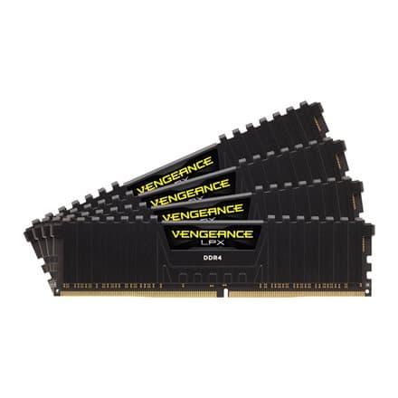 CORSAIR RAM Vengeance LPX - 32 GB (4 x 8 GB Kit) - DDR4 2666 DIMM CL16