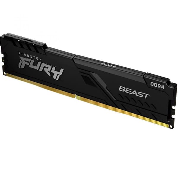 Memory Kingston FURY Beast Black 8GB DDR4 PC4-28800 3600MHz CL17 KF436C17BB/8