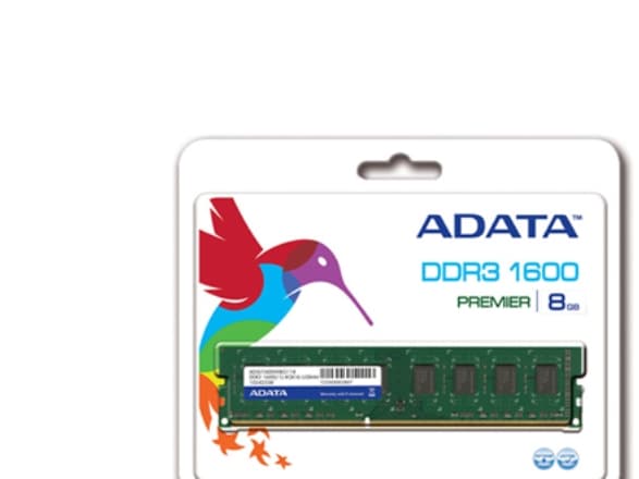 ADATA Premier Series - DDR3L - modul - 8 GB - DIMM 240-pin - 1600 MHz / PC3L-12800 - CL11 - 1.35 V - ej buffrad - icke ECC