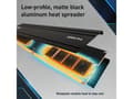 Miniatyrbild 5 av 5: Crucial - DDR5 - sats - 64 GB: 2 x 32 GB - DIMM 288-pin - 5600 MHz / PC5-44800 - CL46 - 1.1 V - ej buffrad - on-die ECC - svart