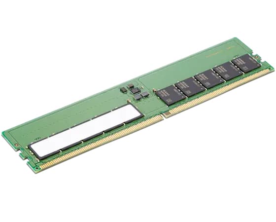 Lenovo - DDR5 - modul - 32 GB - DIMM 288-pin - 5600 MHz - ej buffrad - ECC - grön - för ThinkStation P2 30FR; P3 30GS