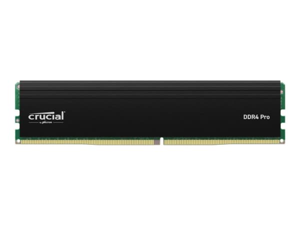 Crucial Pro - DDR4 - modul - 16 GB - DIMM 288-pin låg - 3200 MHz / PC4-25600 - CL22 - 1.2 V - ej buffrad - icke ECC - svart satäng