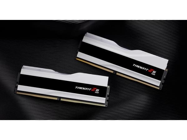 G.Skill Trident Z5 RGB - DDR5 - sats - 48 GB: 2 x 24 GB - DIMM 288-pin - 7200 MHz / PC5-57600 - CL36 - 1.35 V - ej buffrad - on-die ECC - matt vit