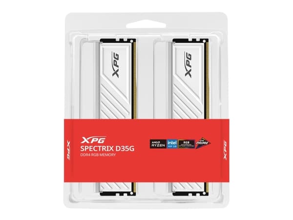 XPG SPECTRIX D35G - DDR4 - sats - 16 GB: 2 x 8 GB - DIMM 288-pin - 800 MHz / PC4-12800 - CL18 - 1.35 V - vit