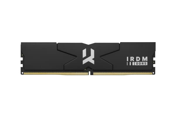 GOODRAM IRDM - DDR5 - sett - 64 GB: 2 x 32 GB - DIMM 288-pin - 6400 MHz / PC5-51200 - CL32 - 1.35 V - ikke-bufret - on-die ECC - svart, sølv