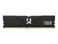 Miniatyrbilde 1 av 5: GOODRAM IRDM - DDR5 - sett - 64 GB: 2 x 32 GB - DIMM 288-pin - 6400 MHz / PC5-51200 - CL32 - 1.35 V - ikke-bufret - on-die ECC - svart, sølv