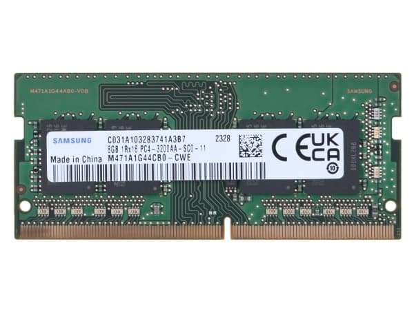 Samsung - DDR4 - modul - 8 GB - SO DIMM 260-pin - 3200 MHz / PC4-25600 - 1.2 V - ikke-bufret - ikke-ECC