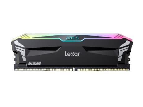 Pamięć Lexar Ares RGB, DDR5, 32 GB, 7200MHz, CL34 (LD5U16G72C34LA-RGD)