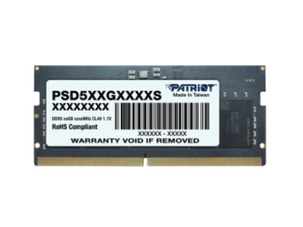 Patriot Signature Line - DDR5 - modul - 32 GB - SO DIMM 262-pin - 2800 MHz / PC5-44800 - CL46 - 1.1 V - ej buffrad - icke ECC