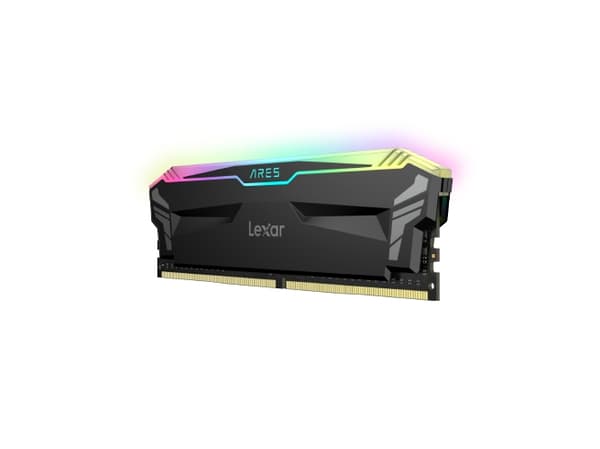 Lexar ARES RGB - DDR4 - sarja - 32 GB: 2 x 16 GB - DIMM 288-PIN - 4000 MHz / PC4-32000 - CL18 - 1,4 V - musta