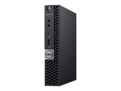 Dell OptiPlex 5060 Micro, i5-8500T, 16 RAM, 256SSD, Wifi, W11P, A-grade musta