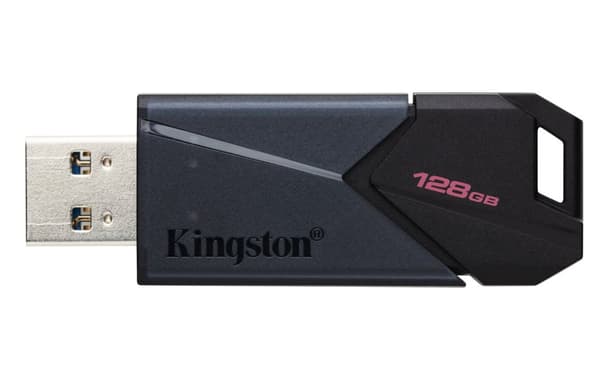 KINGSTON FLASH 128GB USB3.2 DataTraveler Exodia Onyx musta