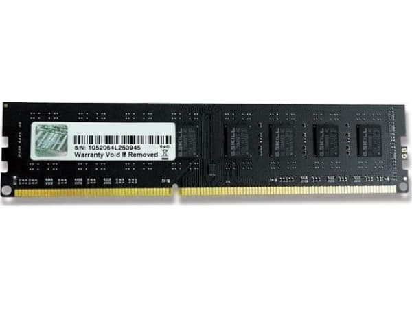 G.Skill NT Series - DDR3 - modul - 4 GB - DIMM 240-pin - 1600 MHz / PC3-12800 - CL11 - 1.5 V - ikke-bufret - ikke-ECC