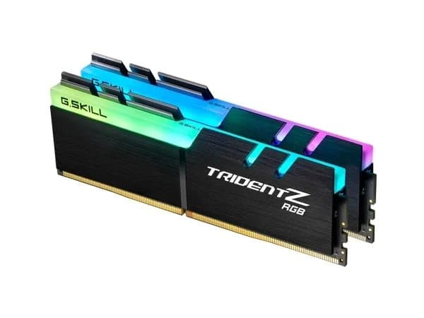 G.Skill TridentZ RGB Series - DDR4 - sett - 32 GB: 2 x 16 GB - DIMM 288-pin - 4000 MHz / PC4-32000 - CL18 - 1.4 V - ikke-bufret - ikke-ECC