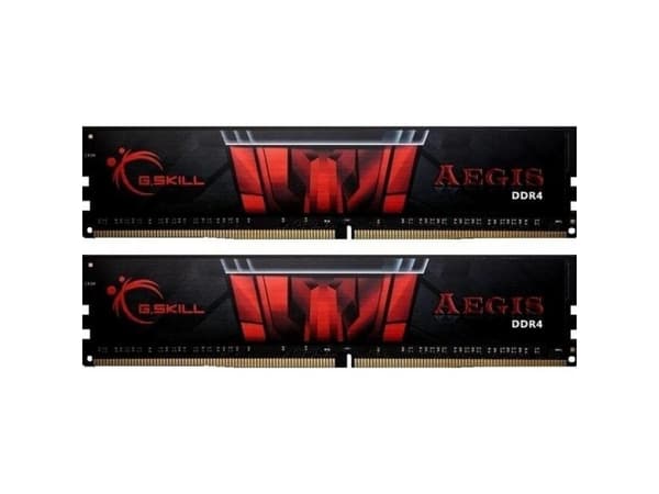 G.Skill AEGIS - DDR4 - Sarja - 16 Gt: 2 x 8 Gt - DIMM 288-PIN - 3200 MHz / PC4-25600 - CL16 - 1,35 V - puskuroimaton - ei-ECC