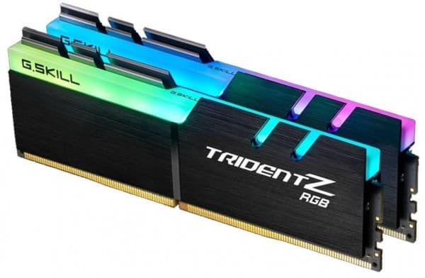 G.Skill Trident Z RGB (For AMD) F4-3200C16D-32GTZRX, 32 GB, 2 x 16 GB, DDR4, 3200 MHz, 288-pin DIMM