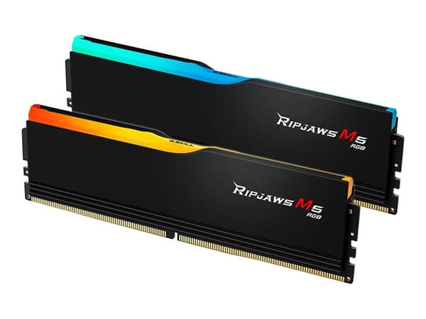 G.Skill Ripjaws M5 RGB F5-5200J4040A32GX2-RM5RK, 64 GB, 2 x 32 GB, DDR5, 5200 MHz, 288-pin DIMM