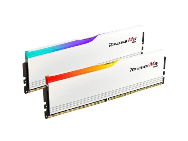 G.Skill Ripjaws M5 RGB F5-6000J3238G32GX2-RM5RW, 64 GB, 2 x 32 GB, DDR5, 6000 MHz, 288-pin DIMM