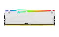 Miniatyrbild 4 av 5: Kingston FURY Beast RGB - DDR5 - modul - 16 GB - DIMM 288-pin - 6800 MHz / PC5-54400 - CL34 - 1.4 V - ej buffrad - on-die ECC - vit