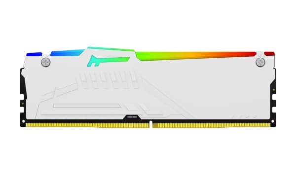 Kingston FURY Beast RGB - DDR5 - modul - 16 GB - DIMM 288-pin - 6800 MHz / PC5-54400 - CL34 - 1.4 V - ej buffrad - on-die ECC - vit