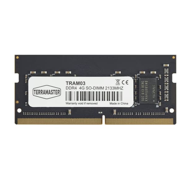 TERRAMASTER DDR4 RAM, 4GB kapacitet, SO-DIMM kompatibilitet