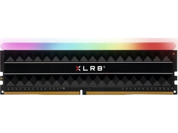 Pamięć PNY XLR8 Gaming REV RGB, DDR4, 16 GB, 3200MHz, CL16 (MD16GD4320016VRGB-SI)