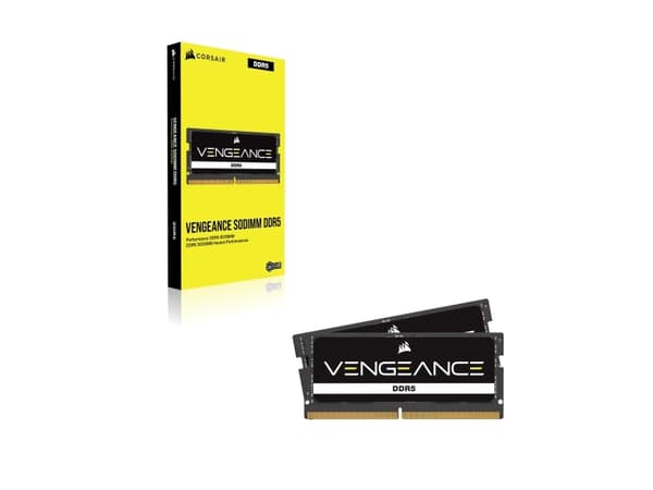 CORSAIR Vengeance - DDR5 - sats - 64 GB: 2 x 32 GB - SO DIMM 262-pin - 5200 MHz / PC5-41600 - CL44 - 1.1 V
