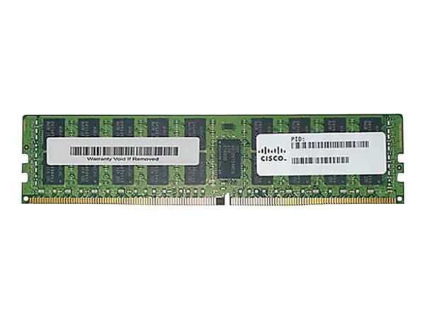 Cisco UCS - DDR4 - modul - 64 GB - DIMM 288-pin - 2666 MHz / PC4-21300 - 1.2 V - registrert - ECC - for UCS C125 M5, C220 M5, C240 M5, C240 M5L, C480