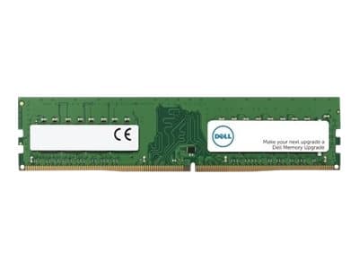Dell - DDR4 - modul - 32 GB - DIMM 288-pin - 3200 MHz / PC4-25600 - ej buffrad - icke ECC - Uppgradering - för Inspiron 38XX; OptiPlex 3090, 50XX, 70