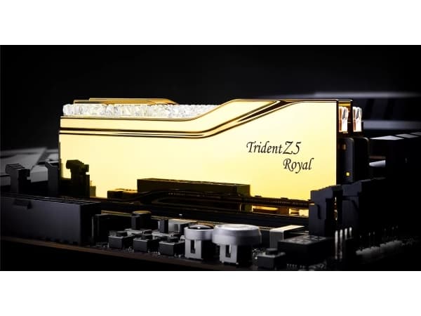 G.Skill Trident Z5 Royal, 48 GB, 2 x 24 GB, DDR5, 8000 MHz, 288-pin DIMM